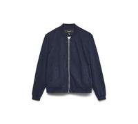 VERO MODA Damen Vmkimiko Ls Short Jersey Bomber Noos, Navy Blazer, x_l