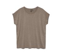 VERO Moda Damen Vmlava Glitter Ss Top Stripe Lx JRS Noos Vmlava Glitter Ss Top Stripe Lx JRS Noos (1er Pack)