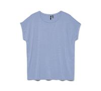 VERO Moda Damen Vmlava Glitter Ss Top Stripe Lx JRS Noos Vmlava Glitter Ss Top Stripe Lx JRS Noos (1er Pack)