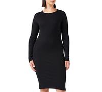 VERO MODA Damen Vmlavender Dress Noos Kleid, Schwarz, L EU