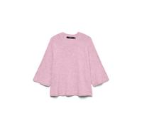 VERO MODA Damen Vmlefile 3/4 O-Neck Pullover Noos, Roseate Spoonbill, XS