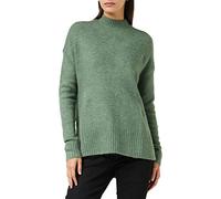 VERO Moda Damen Vmlefile Oversize Boxy Blouse Ga Noos Pullover, Laurel Wreath/Detail:w. Melange, S EU