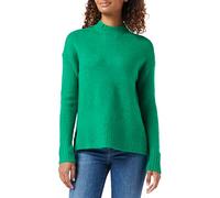 VERO Moda Damen vmlefile Oversized Boxy Blouse ga noos Pullover, Pepper Green/Detail:w. Melange, S EU