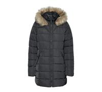 VERO MODA Damen Vmliv Jacket Kurzmantel, Asphalt, 38