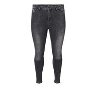 Vero Moda Lora High Waist Skinny Wash Curve Jeans 46 Black Denim (Herstellerartikelnummer: 10237623-BlackDenim-46)