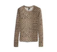 VERO MODA - VMLOVA LS MESH TOP JRS NOOS silver mink - Gr. - L