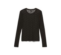 VERO MODA Damen Vmlova Ls Mesh Top JRS Noos Vmlova Ls Mesh Top JRS Noos (1er Pack)