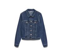 VERO MODA Damen Vmluna Ls Slim Dnm Jacket Mix Ga Noos Jacke (1er Pack)