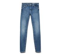 VERO MODA Damen VMLUX MR Slim RI310 NOOS Jeans, Medium Blue Denim, XXS/32