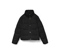 VERO MODA Damen Vmmaggy Short Jacket Ga Boo Steppjacke, Black, M