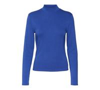 VERO MODA Damen VMMARY LS Highneck TOP GA JRS NOOS Langarmshirt, Surf The Web, M