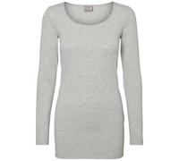 VERO MODA Damen Vmmaxi My Ls Soft Long U-Neck Ga Noos Langarmshirt