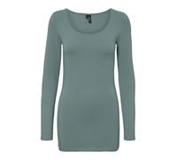 VERO MODA Damen Vmmaxi My Ls Soft Long U-Neck Ga Noos Langarmshirt