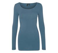VERO MODA Damen Vmmaxi My Ls Soft Long U-Neck Ga Noos Langarmshirt