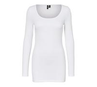 VERO MODA Damen Vmmaxi My Soft U-Neck Ga 2 Pck Longsleeve, Black Iris, M EU