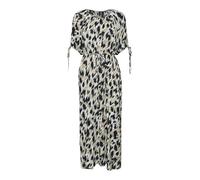 VERO MODA Damen Vmmenny 2/4 Calf Dress WVN Ga Kleid, Navy Blazer/AOP:Mette, XS EU