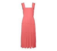 VERO MODA Damen Vmmenny Sl Smock Calf Dress WVN Ga Kleid, Georgia Peach, L EU