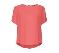 VERO MODA Damen Vmmenny WVN Ga Top, Georgia Peach, M EU