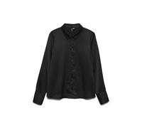 VERO MODA Damen Vmmerle Ls Shirt WVN Ga Noos, Black, Small