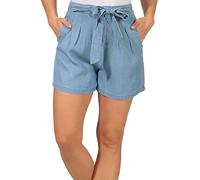 Vero Moda High Waist Shorts Mia in Hellblau S Slim Fit