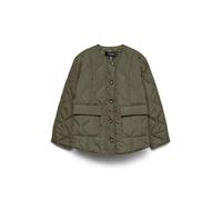 Vero Moda Regular Fit Steppjacke mit Pattentaschen Modell 'MILLIE' in Khaki, Größe XS
