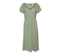VERO MODA Damen Vmmymilo Calf Dress WVN Ga Kleid, Reseda, L EU