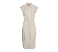 VERO MODA Damen Vmmymilo Sl Calf Shirt Dress WVN Ga langes Kleid (1er Pack)