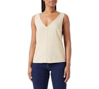 VERO MODA Damen Vmmymilo Sl V-Neck Shirt WVN Ga Top, Irish Cream, XS EU