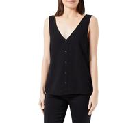 VERO MODA Damen Vmmymilo Sl V-Neck Shirt WVN Ga Top, Schwarz, XS EU