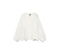 VERO MODA Damen Vmnatali Ls Emb Top WVN Noos