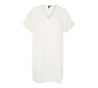 VERO MODA Damen Vmnatali Nia Short Dress WVN Kleid, Snow White, M EU