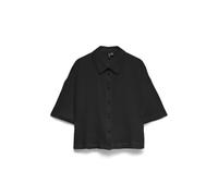 VERO Moda Damen Vmnatali Ss Crop Shirt WVN Noos Vmnatali Ss Crop Shirt WVN Noos (1er Pack)