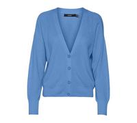 VERO Moda Damen Vmnewlexsun Ls Short V-Neck Car Ga Noos Strickjacke