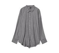 VERO MODA Damen Vmnora Ls Oversize Shirt WVN Ga Noos, Winetasting, Medium
