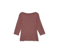 VERO MODA Damen Vmpanda Modal 3/4 Top JRS Noos Langarmshirt, Rose Brown,M