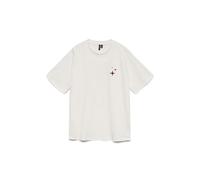 VERO MODA Damen Vmpaula Caty Ss Top Box JRS Ga, Snow White, S