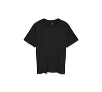 VERO MODA Damen VMPAULINA SS GA JRS NOOS T-Shirt, Black, L