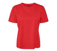 VERO MODA Damen VMPAULINA SS GA JRS NOOS T-Shirt, Flame Scarlet, S