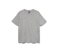 VERO MODA Damen VMPAULINA SS GA JRS NOOS T-Shirt, Light Grey Melange, L