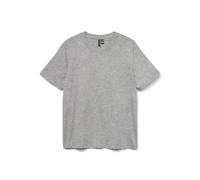 VERO MODA Damen VMPAULINA SS GA JRS NOOS T-Shirt, Light Grey Melange, M