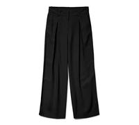 Anzughose VERO MODA "VMPURE HW PANT VMA NOOS", Damen, Gr. XS (34), N-Gr, schwarz, Web, Obermaterial: 97% Viskose, 3% Polyester, unifarben, regular fit normal, Hosen (62238352-XS) schwarz
