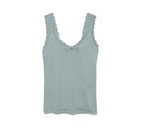 VERO MODA Damen Vmrosa Sl Ga JRS Noos Top, Gray Mist, Small