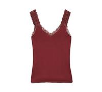 VERO MODA Damen Vmrosa Sl Top Ga JRS Noos, Syrah, L