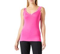 VERO MODA Damen Vmrosa Sl Top Noos T Shirt, Pink Yarrow, M
