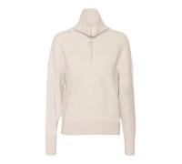 VERO MODA Damen Vmsaba Stripe High Neck Blouse Ga Noos Pullover, Birch 2, M EU