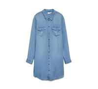 VERO MODA Female Midikleid Shirt- XSLight Blue Denim