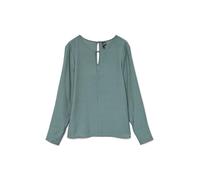 VERO MODA Damen VMSONJA LS TOP WVN GA Langarmbluse, Balsam Green, Small