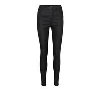 VERO MODA Damen VMSOPHIA HR Skinny Coated Pants NOOS Hose, Black/Detail:Coated, M/30