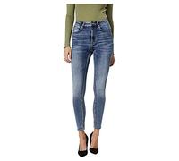 Vero Moda Sophia Jeans mit hoher Taille in Mittelblau XL-L34 Skinny Fit