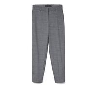 VERO MODA Damen Vmtania Hw Cigarette Pants, Medium Grey Melange, 34W x 34L